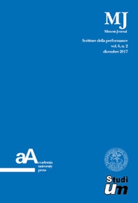 Mimesis journal - Vol. 6\2 - Librerie.coop Mimesis journal - Vol. 6\2 - Librerie.coop