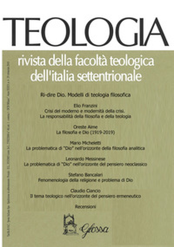Teologia - Librerie.coop Teologia - Librerie.coop