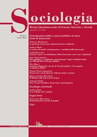 Sociologia n. 2/2016 - Librerie.coop Sociologia n. 2/2016 - Librerie.coop