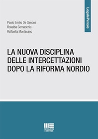 La nuova disciplina delle intercettazioni dopo la riforma Nordio - Librerie.coop La nuova disciplina delle intercettazioni dopo la riforma Nordio - Librerie.coop