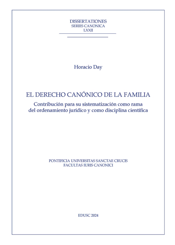 El derecho canónico de la familia - Librerie.coop El derecho canónico de la familia - Librerie.coop