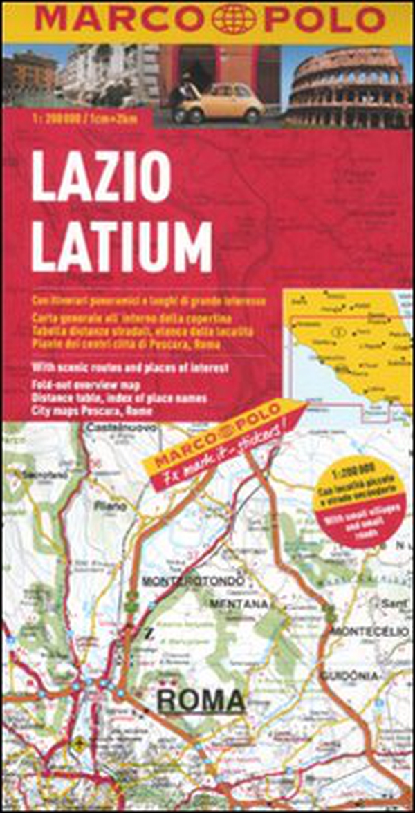 Lazio 1:200.000 - Librerie.coop Lazio 1:200.000 - Librerie.coop