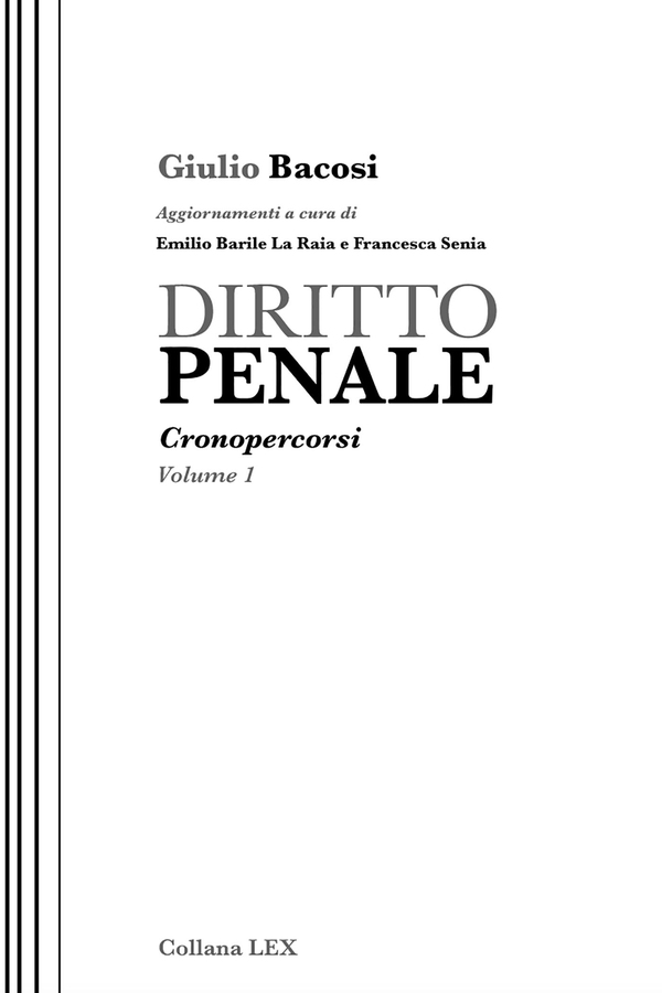 DIRITTO PENALE - Cronopercorsi - Volume 1 - Librerie.coop DIRITTO PENALE - Cronopercorsi - Volume 1 - Librerie.coop