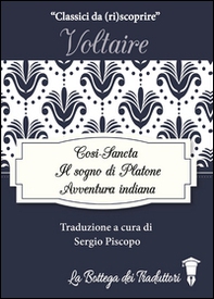 Così-Sancta-Il sogno di Platone-Avventura indiana - Librerie.coop