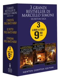 3 grandi bestseller di Marcello Simoni. Secretum Saga: L'eredità dell'abate nero-Il patto dell'abate nero-L'enigma dell'abate nero - Librerie.coop