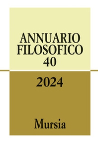 Annuario filosofico - Vol. 40 - Librerie.coop