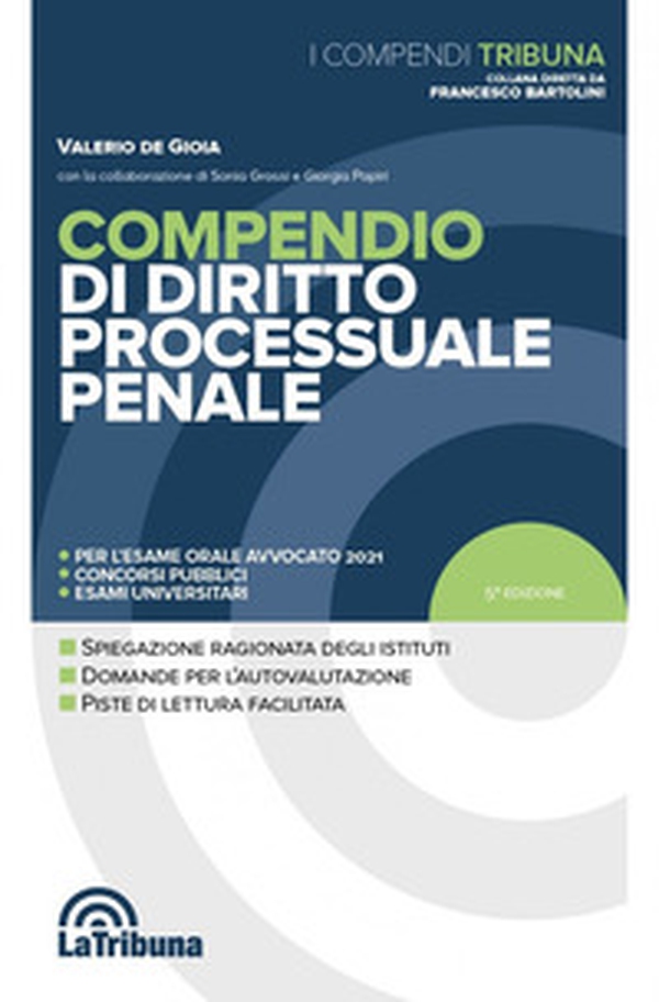 Compendio di diritto processuale penale - Librerie.coop Compendio di diritto processuale penale - Librerie.coop
