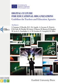 Digital culture for educational organizations. Guidelines for teachers and education agencies - Librerie.coop