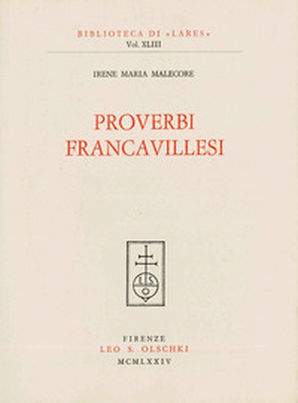 Proverbi francavillesi - Librerie.coop Proverbi francavillesi - Librerie.coop