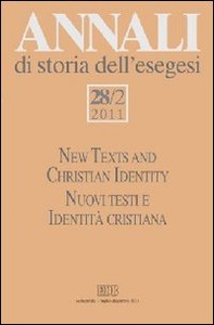 Annali di storia dell'esegesi - Vol. 28\2 - Librerie.coop