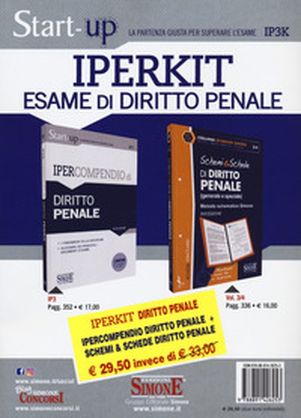 Iperkit esame di diritto penale: Ipercompendio diritto penale-Schemi & schede diritto penale - Librerie.coop Iperkit esame di diritto penale: Ipercompendio diritto penale-Schemi & schede diritto penale - Librerie.coop