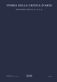 Storia della critica d'arte. Annuario della S.I.S.C.A. 2020 - Librerie.coop