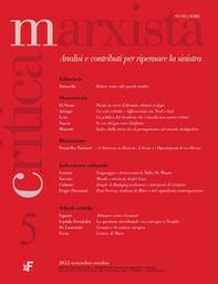 Critica marxista - Vol. 5 - Librerie.coop