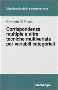 Corrispondenze multiple e altre tecniche multivariate per variabili categoriali - Librerie.coop