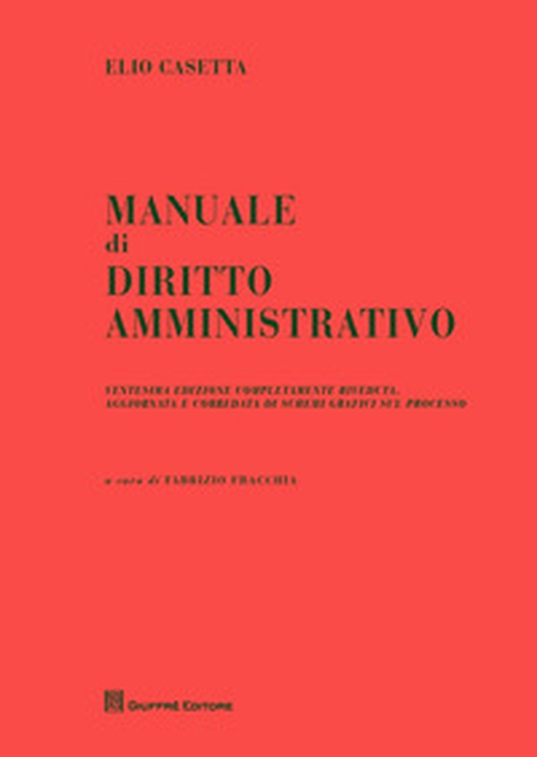 Manuale di diritto amministrativo - Librerie.coop