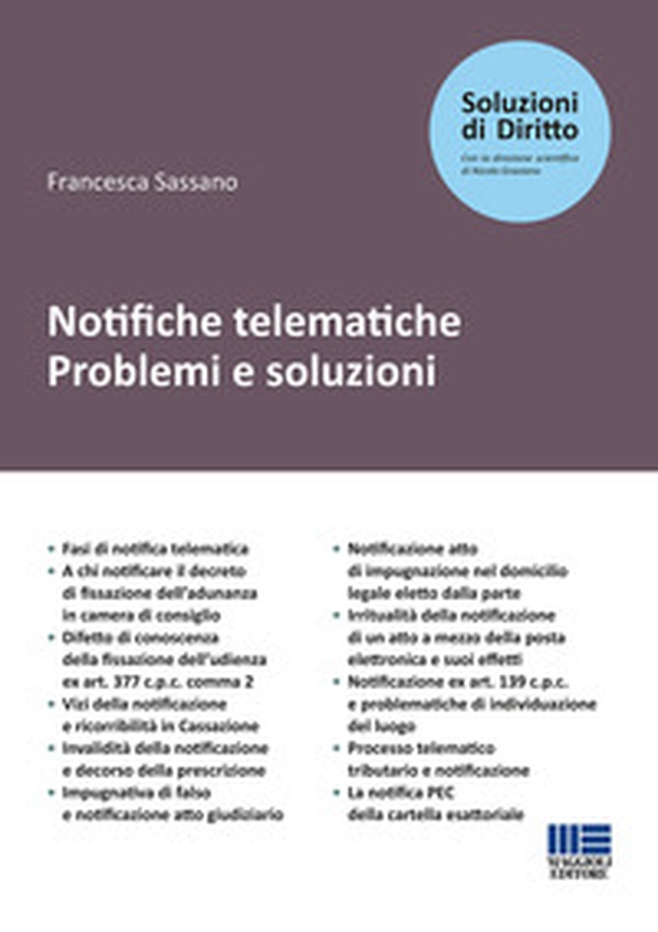 Notifiche telematiche. Problemi e soluzioni - Librerie.coop Notifiche telematiche. Problemi e soluzioni - Librerie.coop