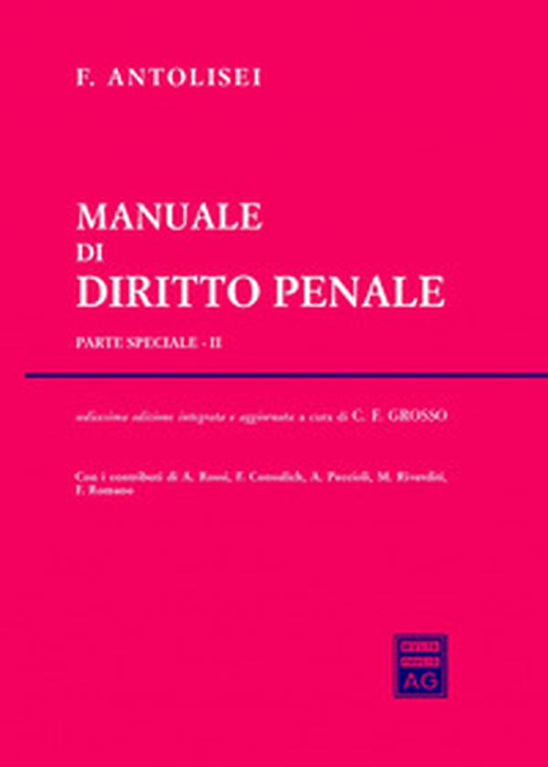 Manuale di diritto penale. Parte speciale - Librerie.coop