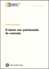 Il danno non patrimoniale da contratto - Librerie.coop