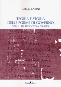 Teoria e storia delle forme di governo - Vol. 1 - Librerie.coop