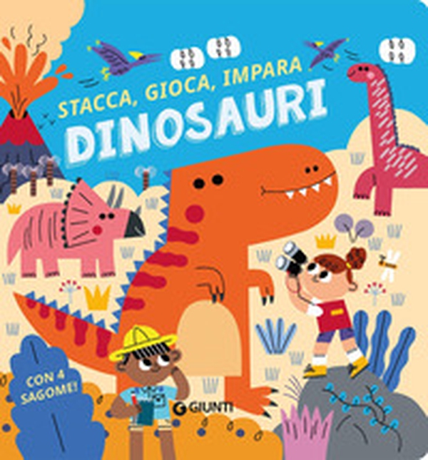 Dinosauri. Stacca, gioca, impara - Librerie.coop