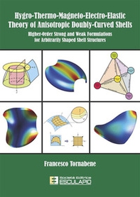 Hygro-thermo-magneto-electro-elastic theory of anisotropic doubly-curved shells. Higher-order strong and weak formulations for arbitrarily shaped shell structures - Librerie.coop