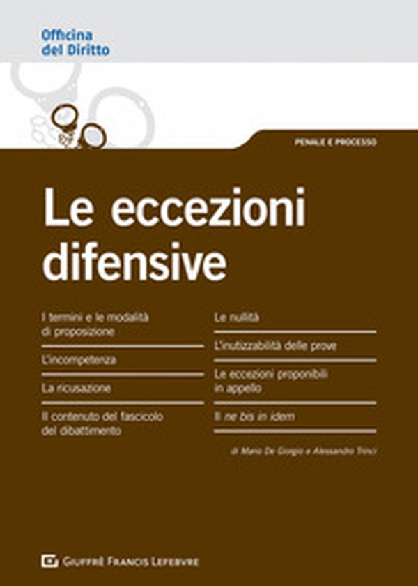 Le eccezioni difensive - Librerie.coop