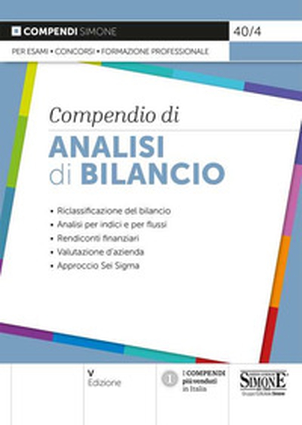 Compendio di analisi di bilancio - Librerie.coop Compendio di analisi di bilancio - Librerie.coop