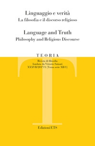 Teoria. Rivista di filosofia - Vol. 1 - Librerie.coop
