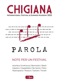 Parola. Note per un festival - Librerie.coop