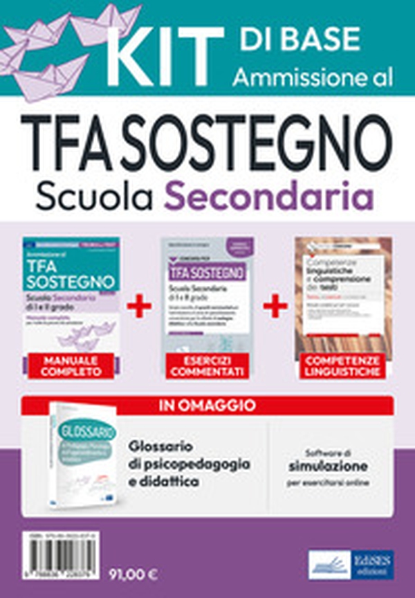 Kit di base: Ammissione al TFA sostegno scuola secondaria 2023 - Librerie.coop Kit di base: Ammissione al TFA sostegno scuola secondaria 2023 - Librerie.coop