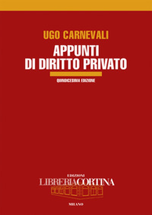 Appunti di diritto privato - Librerie.coop