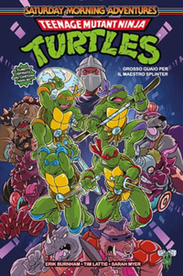 Saturday morning adventures. Teenage mutant ninja turtles - Vol. 1 - Librerie.coop Saturday morning adventures. Teenage mutant ninja turtles - Vol. 1 - Librerie.coop