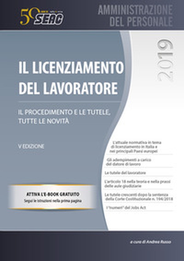 Il licenziamento del lavoratore - Librerie.coop