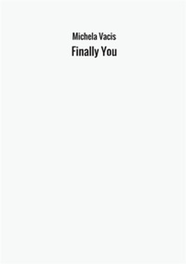 Finally You - Librerie.coop Finally You - Librerie.coop