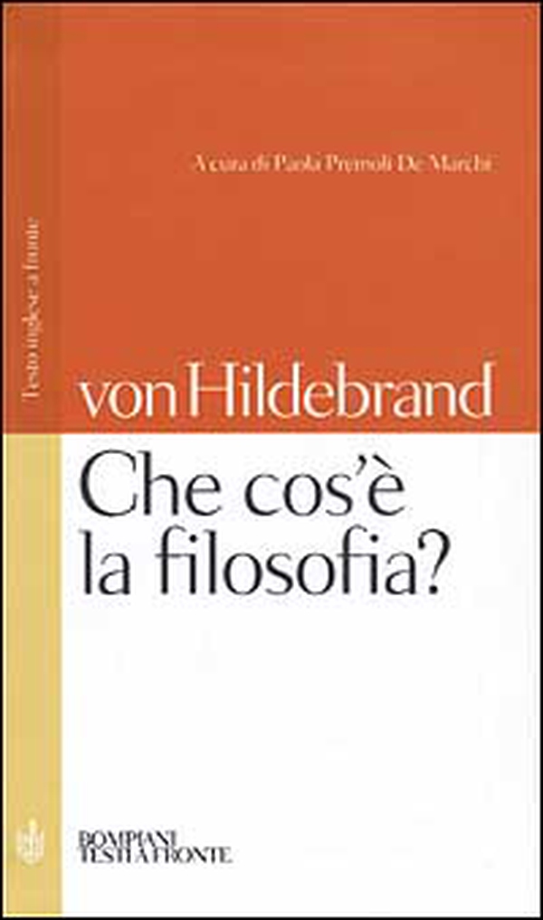 Che cos'è la filosofia? Testo inglese a fronte - Librerie.coop