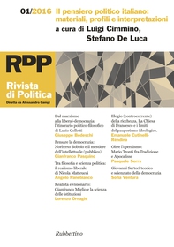 Rivista di Politica 1/2016 - Librerie.coop Rivista di Politica 1/2016 - Librerie.coop