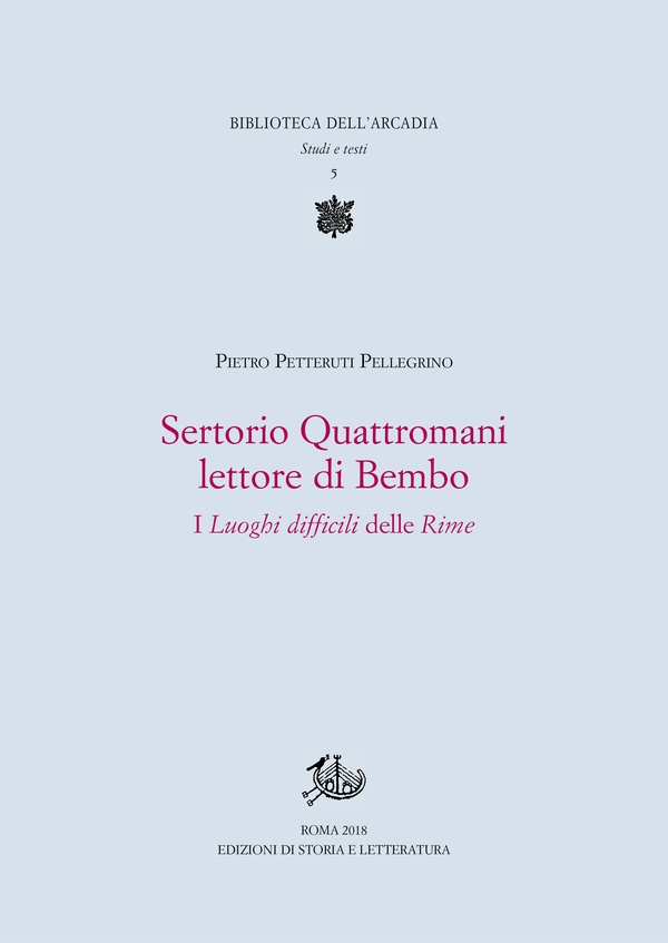 Sertorio Quattromani lettore di Bembo - Librerie.coop Sertorio Quattromani lettore di Bembo - Librerie.coop