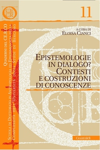 Epistemologie in dialogo? - Librerie.coop Epistemologie in dialogo? - Librerie.coop