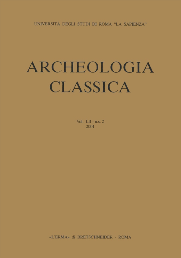 Archeologia Classica. 2001, vol.52, n.s. 2 - Librerie.coop