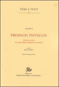 Premnon Physicon. Versione latina del Peri physeos anthropou di Nemesio - Librerie.coop Premnon Physicon. Versione latina del Peri physeos anthropou di Nemesio - Librerie.coop