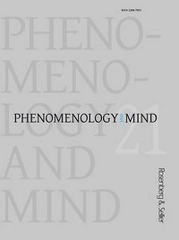 Phenomenology and mind - Vol. 21 - Librerie.coop Phenomenology and mind - Vol. 21 - Librerie.coop