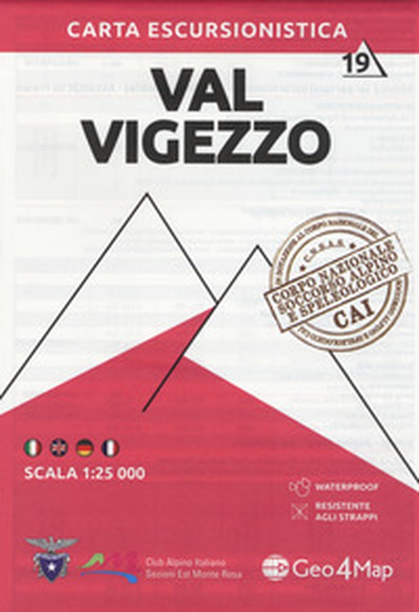Carta escursionistica Val Vigezzo 1:25.000 - Librerie.coop Carta escursionistica Val Vigezzo 1:25.000 - Librerie.coop