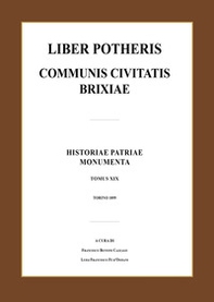 Liber potheris communis civitatis Brixiae - Librerie.coop