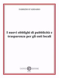 I nuovi obblighi di pubblicità e trasparenza per gli enti locali - Librerie.coop