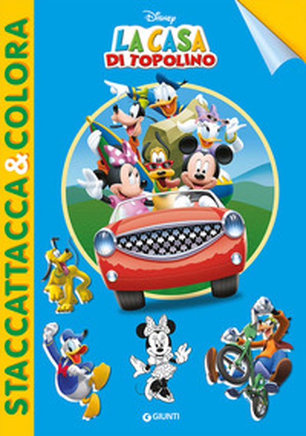 La casa di Topolino. Staccattacca e colora. Con adesivi - Librerie.coop La casa di Topolino. Staccattacca e colora. Con adesivi - Librerie.coop