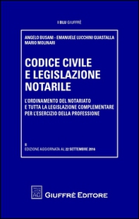 Codice civile e legislazione notarile - Librerie.coop Codice civile e legislazione notarile - Librerie.coop