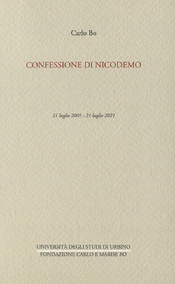 Confessione di Nicodemo - Librerie.coop Confessione di Nicodemo - Librerie.coop