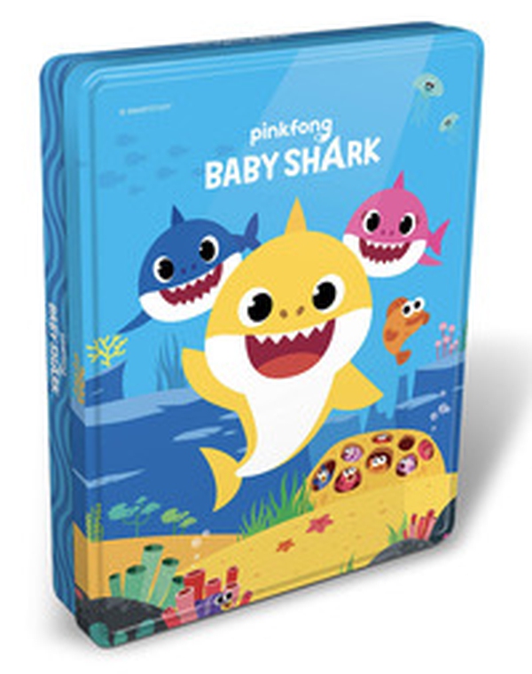 Tin box. Baby Shark - Librerie.coop