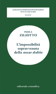 L'impossibilità sopravvenuta della «noxae deditio» - Librerie.coop