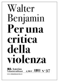 Per una critica della violenza - Librerie.coop Per una critica della violenza - Librerie.coop
